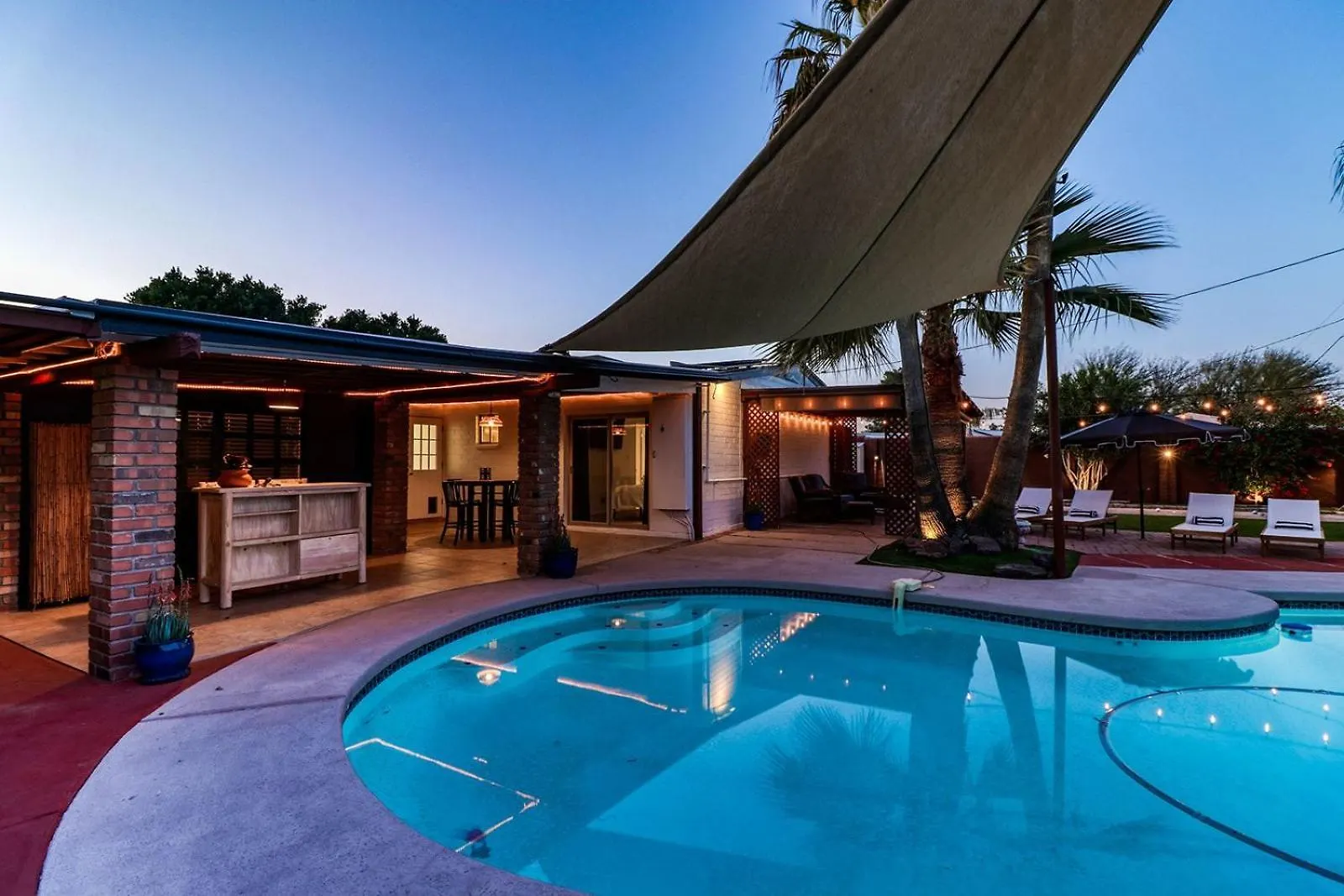Desert Oasis - Epic Backyard Pool Bocce Firepit Phoenix 0*,  ABD